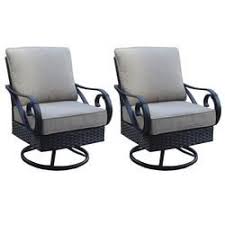 Backyard Creations Boulder Creek Club Rocker Patio Chair 2 Pack Patio Lounge Furniture Patio Chairs Backyard Creations