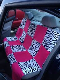 Slip Resistant Back Seat Cover For Pets Back Seat Covers Diy Car Seat Cover Upcycle Sewing