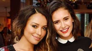 When dobrev was two, the family shifted to canada, where she was raised in toronto, ontario. Vampire Diaries Stars Nina Dobrev Kat Graham Break The Internet With Reunion Post Entertainment News Wionews Com
