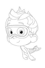 Nonny Is Floating Past Coloring Page Bubble Guppies Coloring Pages Coloring Pages Cartoon Coloring Pages