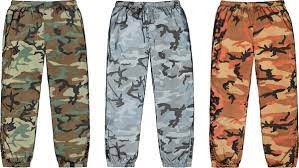 Supreme 19s/s s logo short yellow. Saint On Twitter Supreme Reflective Camo Warm Up Pant Fw18 Coming Soon