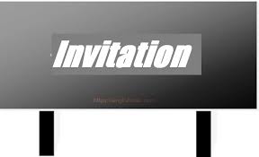 Untuk urusan resmi mungkin dikarenakan pihak undangan memang. Pengertian Invitation Text Generic Structure Dan Contohnya English Class