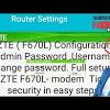 Default password modem zte f609 / default password modem zte zxhn f609 indihome quadrant co id : 1