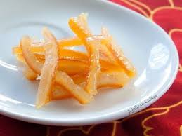 Ecorces D Oranges Confites Recette Recettes De Cuisine Cuisson Des Aliments Cuisine