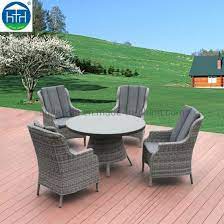Style selections elliot creek set of 2 new slate metal frame swivel rocking chair (s) with gray olefin cushioned seat. China Hot Sale Garden Furniture Rattan Table And Chairs Cafe Table Set For Outdoor Dining China Rattan Dining Furniture Patio Hotel Furniture