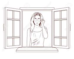 Woman looking out her window. Pop Art Beautiful Woman With Sunglasses Profile Cartoon Looking From The Window Vector Illustration Graphic Design Royalty Free Cliparts Vectors And Stock Illustration Image 129538182