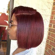 African American Black To Red Bob Hair Color For Black Hair African American Hair Color Natural Hair Styles For Black Women