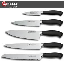 These brands have established themselves in the market of kitchen attributes its high. Felix Solingen Platinum 5 Piece Knife Set Paring Universal Chef Carving Bread 5pc German