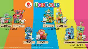 Get the mcdonald's malaysia happy meal rilakkuma and friends free with every purchase of a happy meal at mcdonald's! Mcdonald S Malaysia Aims To Delight Younger Consumers With Uglydolls Happy Meal Set