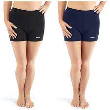 Bohn Swimwear Ladies Boyleg Swim Shorts Black Navy Size 8 24 Plus Sizes Swimwear Women S Clothing Swim Shorts Women Swimwear Plus Size Swimwear