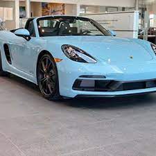 2019 718 Boxster Gts Finished In Pts Meissen Blue Now Available Exclusively At Porsche North Houston Porsche Boxster P Porsche Boxster Porsche 718 Boxster