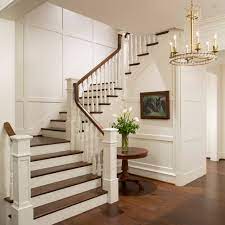 A door leads from the living room to one of the bedrooms, while the entrance to the master bedroom is near the dining room. 75 Beautiful U Shaped Staircase Pictures Ideas July 2021 Houzz