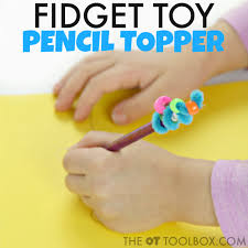 50 fidget toys to make for your diy fidget toy collection! Diy Pencil Topper Fidget Toy The Ot Toolbox