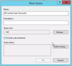 On the active directory object type dialog box, click only the following objects in the folder:. 2 Simple Ways To Find All Locked User Accounts In Active Directory Active Directory Pro