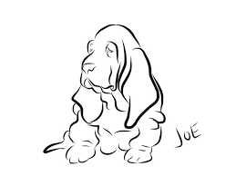 Basset Hound Clipart Black And White E57d3bb4bf70268820a5509ac446c50a Jpg 750 562 Pixels Bassett Hound Basset Dog Hound