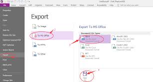 How To Export Pdf File To Word File Help Center Foxit Software