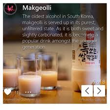 Makgeolli Or Rice Wine In English Is Thick And Sweet And Far Less Alcoholic Than Soju The Alcohol Content Is A Good Deal Lower Than Soju Hanging Out Aroun