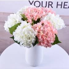 Artificial flowers mean that a bridal party can enjoy timeless flowers, like tulips or roses, delivered safely before the big day without the risk of wilting. Wholesale Silk Hydrangea Buy Cheap In Bulk From China Suppliers With Coupon Dhgate Com