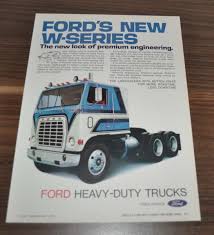 1973 Ford W Series Truck Ad | eBay