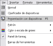 Resultado de imagen para vista presentación con diapositiva