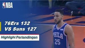 Bet on the basketball match philadelphia 76ers vs phoenix suns and win skins. Cuplikan Hasil Pertandingan Nba 76ers 132 Vs Suns 127 Nba Bola Com