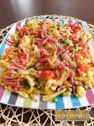 Spaetzle Aux Legumes Et Lardons Spatzle Recette Spatzle Recette Spaetzle