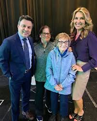 Do you have a bucket list ? One of our viewers had one and it involved us  !! Well, actually our meteorologist Darren Peck. 96 year old Nana from  Pleasanton wanted to