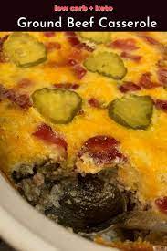The Keto Ground Beef Casserole Recipe That Vicki Gunvalson Needed Recipe Ground Beef Casserole Beef Casserole Beef Casserole Recipes