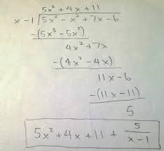 Check spelling or type a new query. How Do You Divide 5x 3 X 2 7x 6 X 1 Using Polynomial Long Division Socratic
