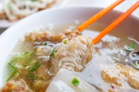 Here's a classic caribbean fish soup or fish broff as it's called in trinidad and tobago. Taiwanese Snacks Of Thick Fish Soup Stock Photo Adobe Stock