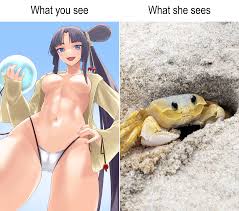 POV: you are the crab : r/hentaimemes