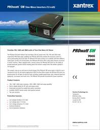 Check spelling or type a new query. Prowatt Tm Sw Sine Wave Inverters 12 Volt Xantrex Pdf Catalogs Documentation Boating Brochures