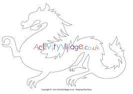 The kids love it and its super easy. Chinese Dragon Template
