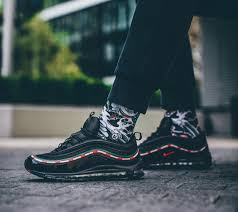 Nike Air Max 97 Black Mens Outfit Undftd X Nike Air Max 97 Og Undefeated Nike Air Max Nike Air Max 97 Casual Sport Shoes