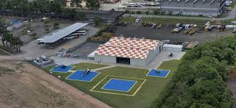 While helicopters and powered lift aircraft are able to operate on a variety of relatively flat surfaces, a fabricated helipad provides a clearly marked hard surface away from obstacles where such aircraft can land safely. Technokontrol Roof Ceiling Systems