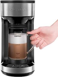 Before we look at how to use this method, it's important that. Amazon Com Chefman Froth Brew Coffee Maker And Milk Frother Single Serve Brewer For K Cup Pods Grounds For Latte And Cappuccino Style Drinks Compact 20 Oz Glass Mug And Reusable Filter