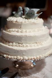 The straight edge of the cake pan assures that the tops of each tier will. Three Tier White Wedding Cake