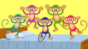 Five Little Monkeys Kids Nursery Rhymes Five Little Monkeys Kids Songs