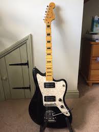 The weapon of choice for surf rockers and post punks, fender has elevated the jazzmaster to a new tonal plane with two robust humbucking pickups and. Fender Jazzmaster Electric Guitar Modern Player Hh Excellent Condition Electric Guitar Guitar Fender Guitars Stratocaster