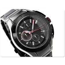 Black And Red Mens Watch Charming Gentleman Armani Exchange Men S Watch Black Red Steel Tachymeter Chrono Box Ax140 Mens Watches Black Armani Exchange Mens Watch Watches For Men