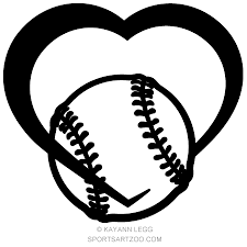 This content for download files be subject to copyright. Softball Heart Sportsartzoo