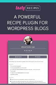 Tasty Recipes A Powerful Recipe Plugin For Wordpress Blogs Yummy Food Tasty Wordpress Blog