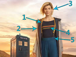 The doctor who pattern book is a collection of knitting and sewing patterns for clothes and toys inspired by the doctor who tv series (this book was published in 1984, so all patterns relate to the earlier episodes of the series). Doctor Who Jodie Whittaker S Outfit References Radio Times