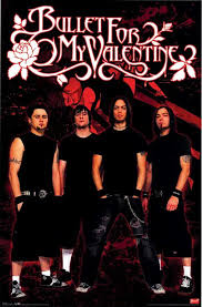 Bullet For My Valentine Is Considered As One Of The Successful Rock Band Of Year 2000s Http Pu Bullet For My Valentine Valentine Poster Trends International