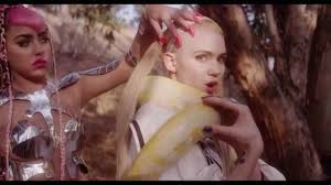 See a recent post on tumblr from @fuckslip about grimes. Grimes Genesis Youtube