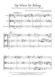 Download up where we belong sheet music pdf for intermediate level now available in our sheet music library. Love Lifts Us Up Where We Belong For String Trio By Digital Sheet Music For Score Set Of Parts Download Print H0 378859 884080 Sheet Music Plus