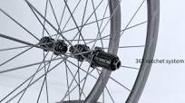 ProX Butterfly Weave C68DB Super Light Carbon Spoke Road Disc Wheels