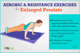 Aerobic Exercise For Enlarged Prostate Enlarged Prostate Prostate Aerobics