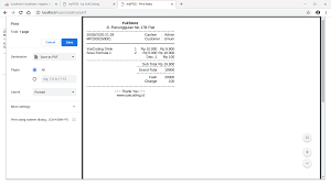 Cara membuat struk di word. Buat Halaman Cetak Struk Nota Invoice Direct Print 57 Yukcoding Course