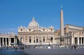 The papal basilica of saint peter in the vatican, or simply saint peter's basilica, is a church built in the renaissance style located in va. Pin On Vision Of Italy Tour